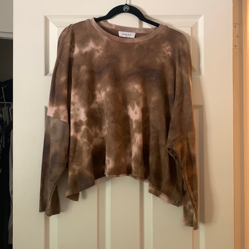 Long sleeves crop top